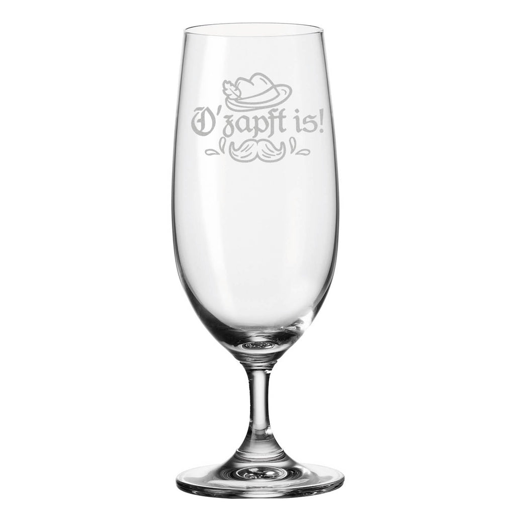 Leonardo Bierglas mit Gravur "O'zapft is!"