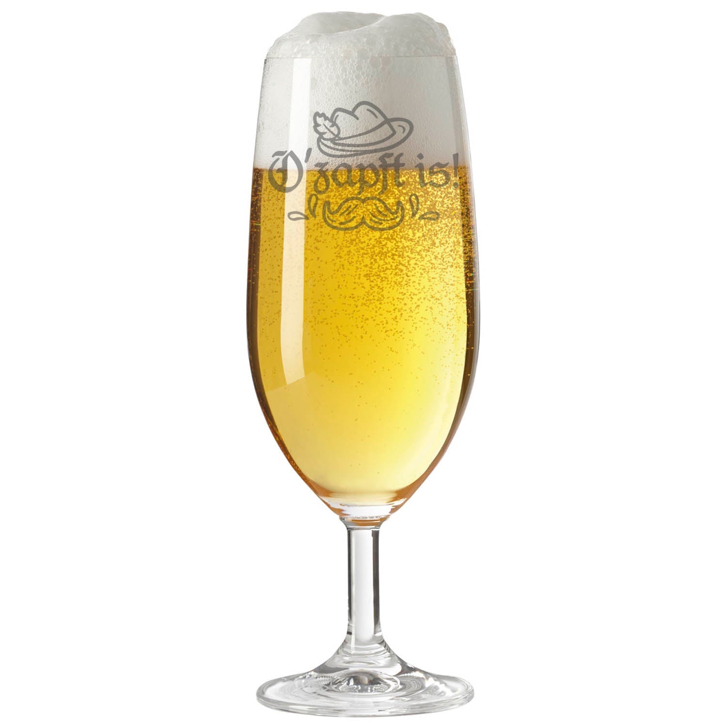 Leonardo Bierglas mit Gravur "O'zapft is!"