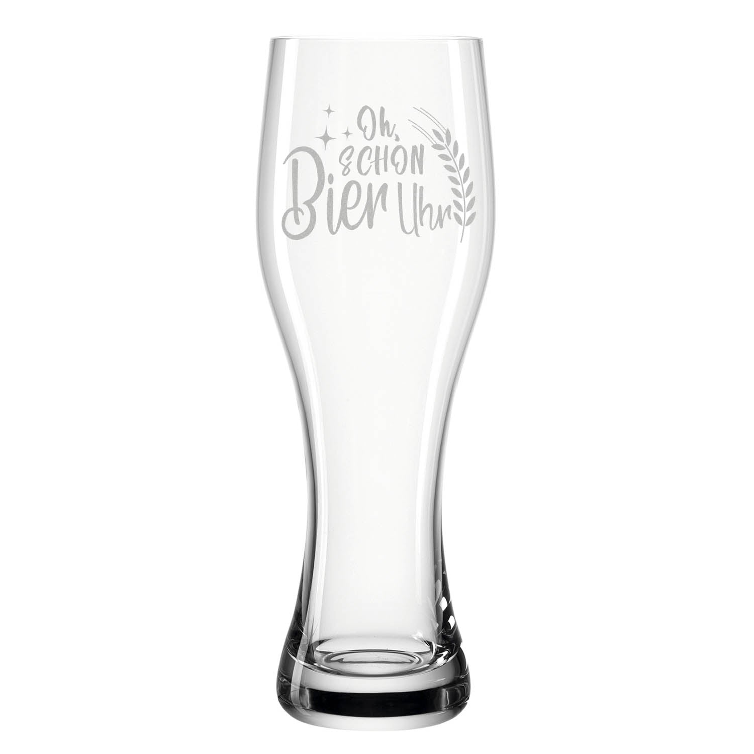 Leonardo Weizenglas "Oh schon Bier Uhr"