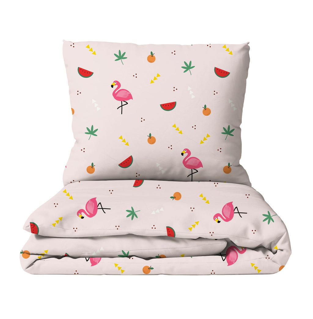 "Flamingo" Premium Kinderbettwäsche
