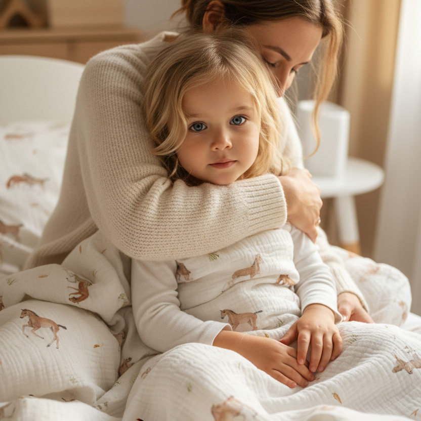 "Pferde" Premium Kinderbettwäsche