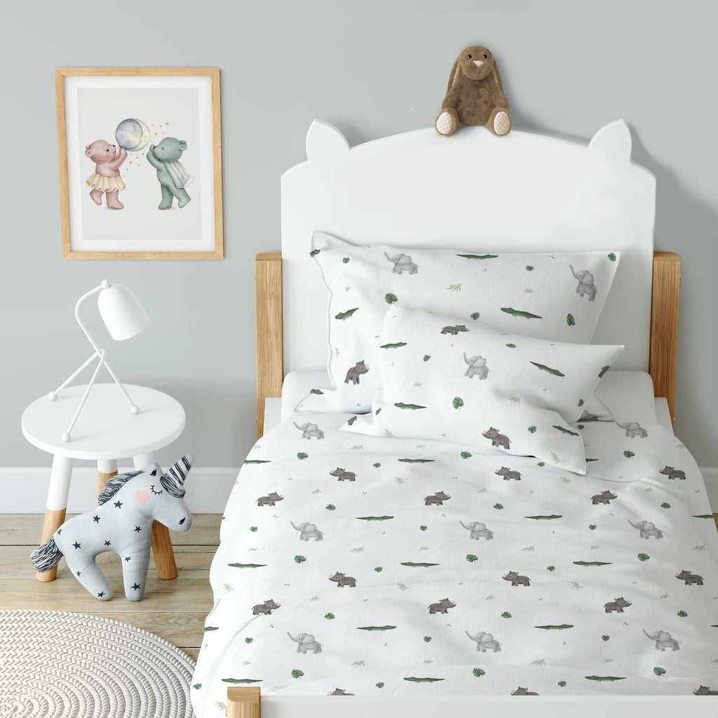 "Little Safari" Premium Kinderbettwäsche