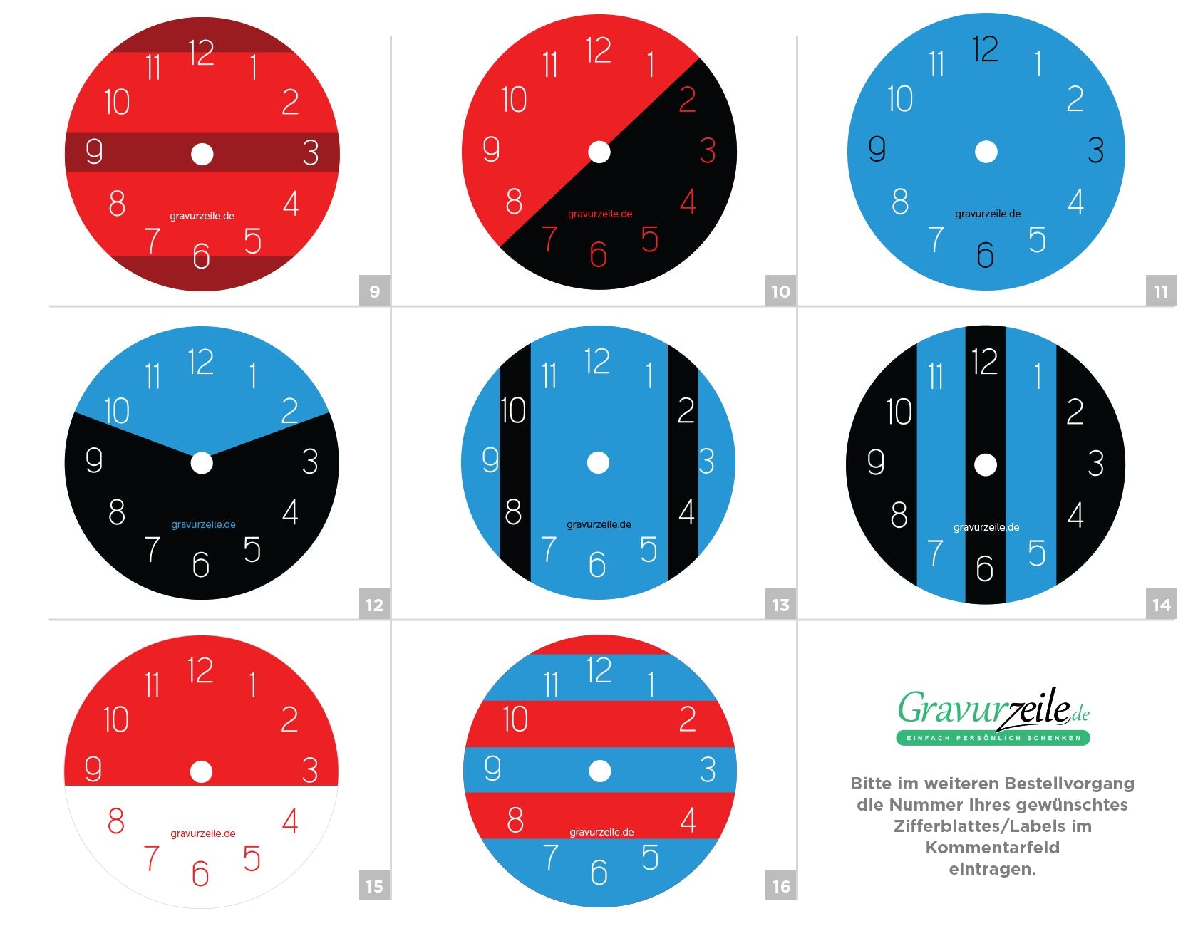 Wanduhr aus Vinyl Skyline Rapallo