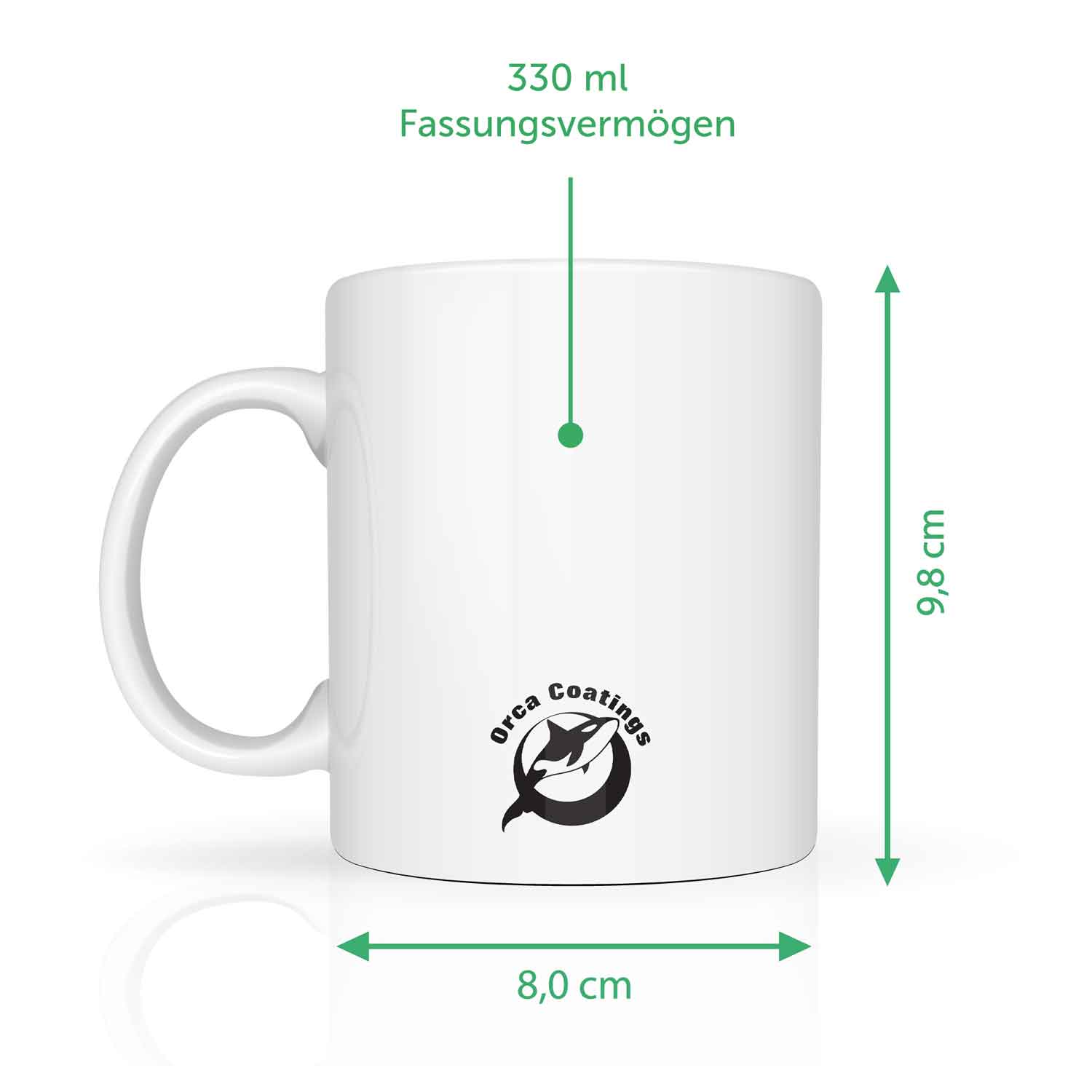 Bedruckte Tasse mit Spruch Pew Pew Madafakas
