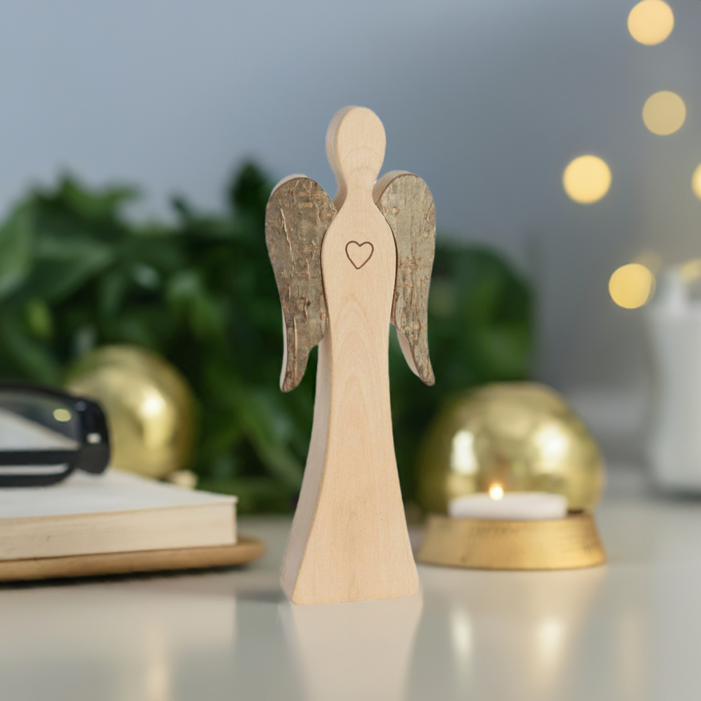 Thankgoods Reversible Angel with Heart - A Symbol of Protection and Security