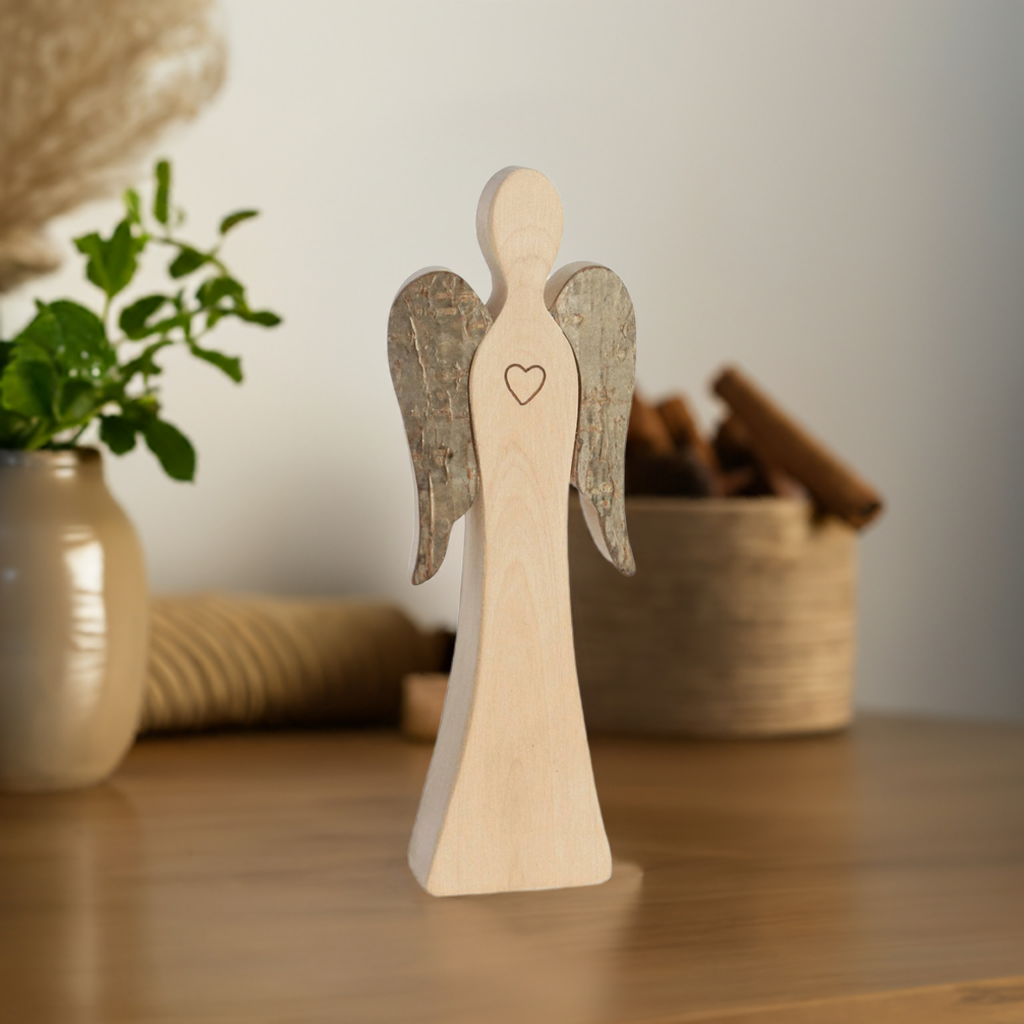 Thankgoods Reversible Angel with Heart - A Symbol of Protection and Security