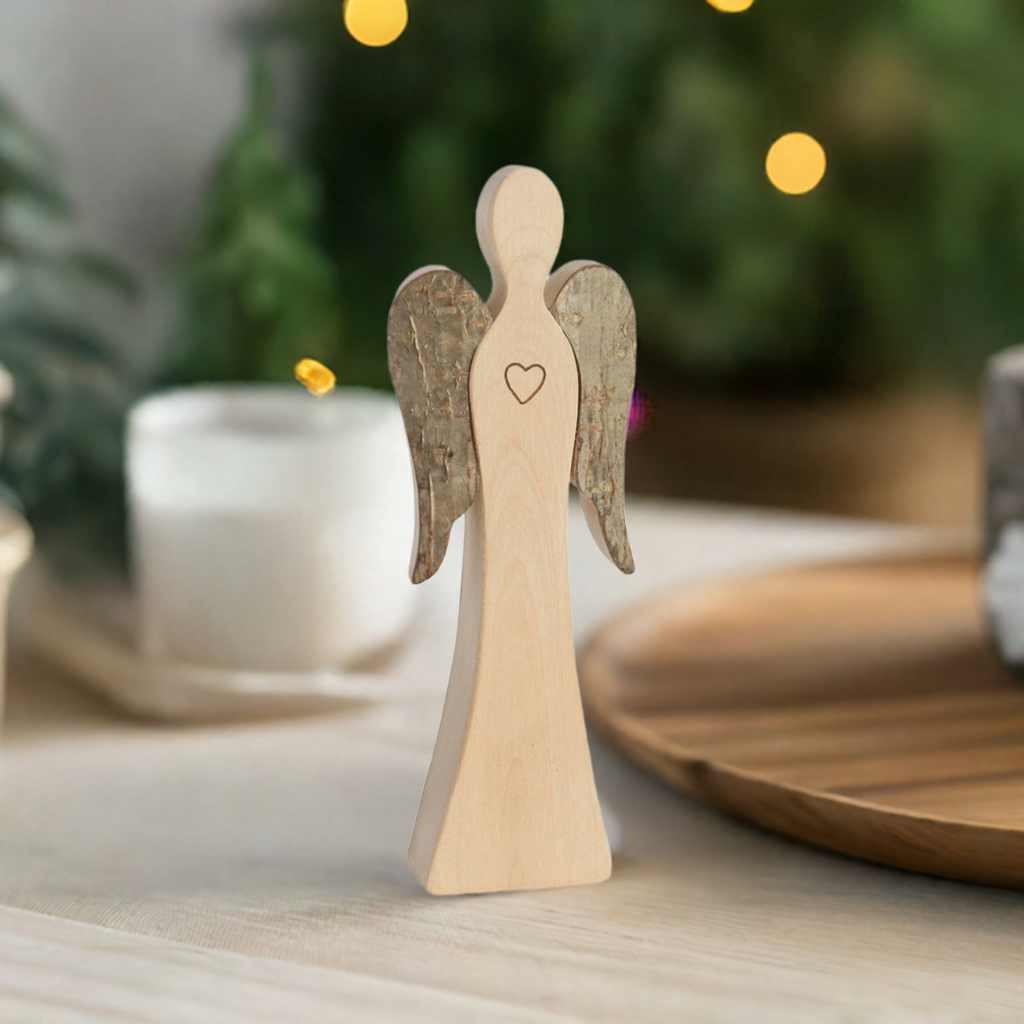 Thankgoods Reversible Angel with Heart - A Symbol of Protection and Security