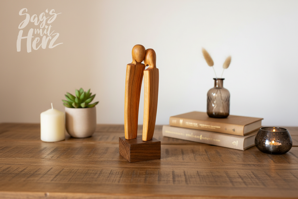 Thankgoods Figur 'Ohne Worte' gross Höhe 23,5 cm - Ideal für Coaching