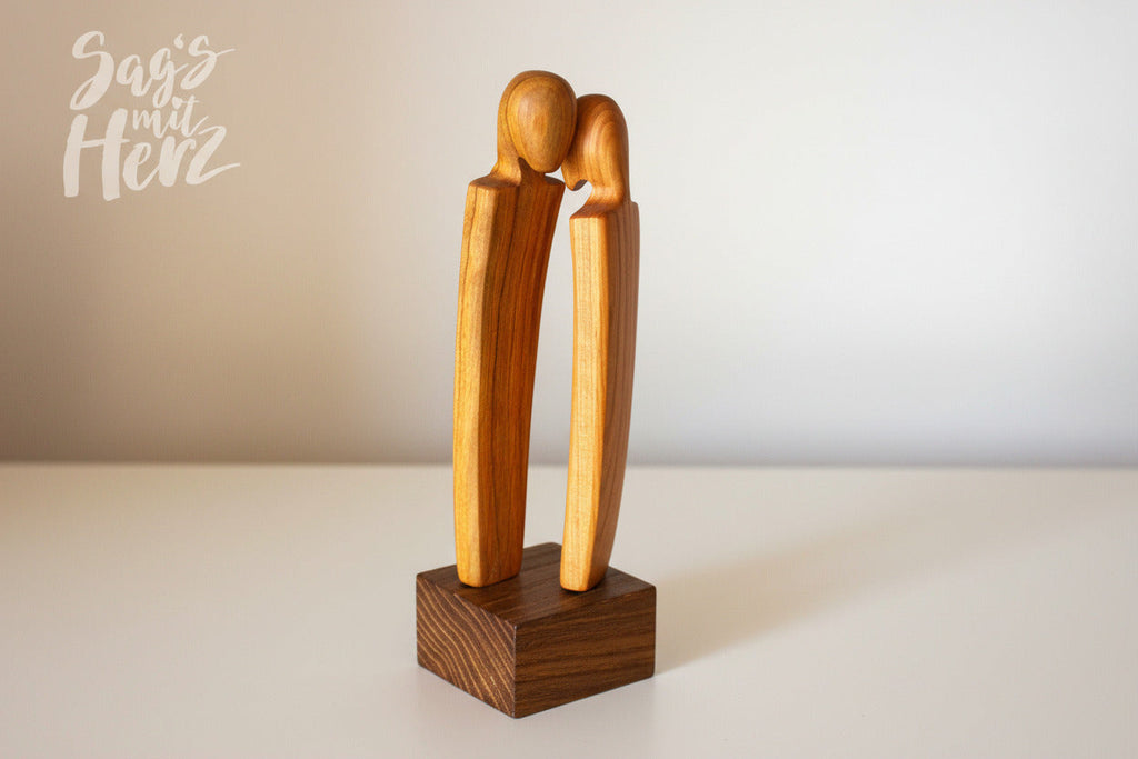 Thankgoods Figur 'Ohne Worte' gross Höhe 23,5 cm - Ideal für Coaching