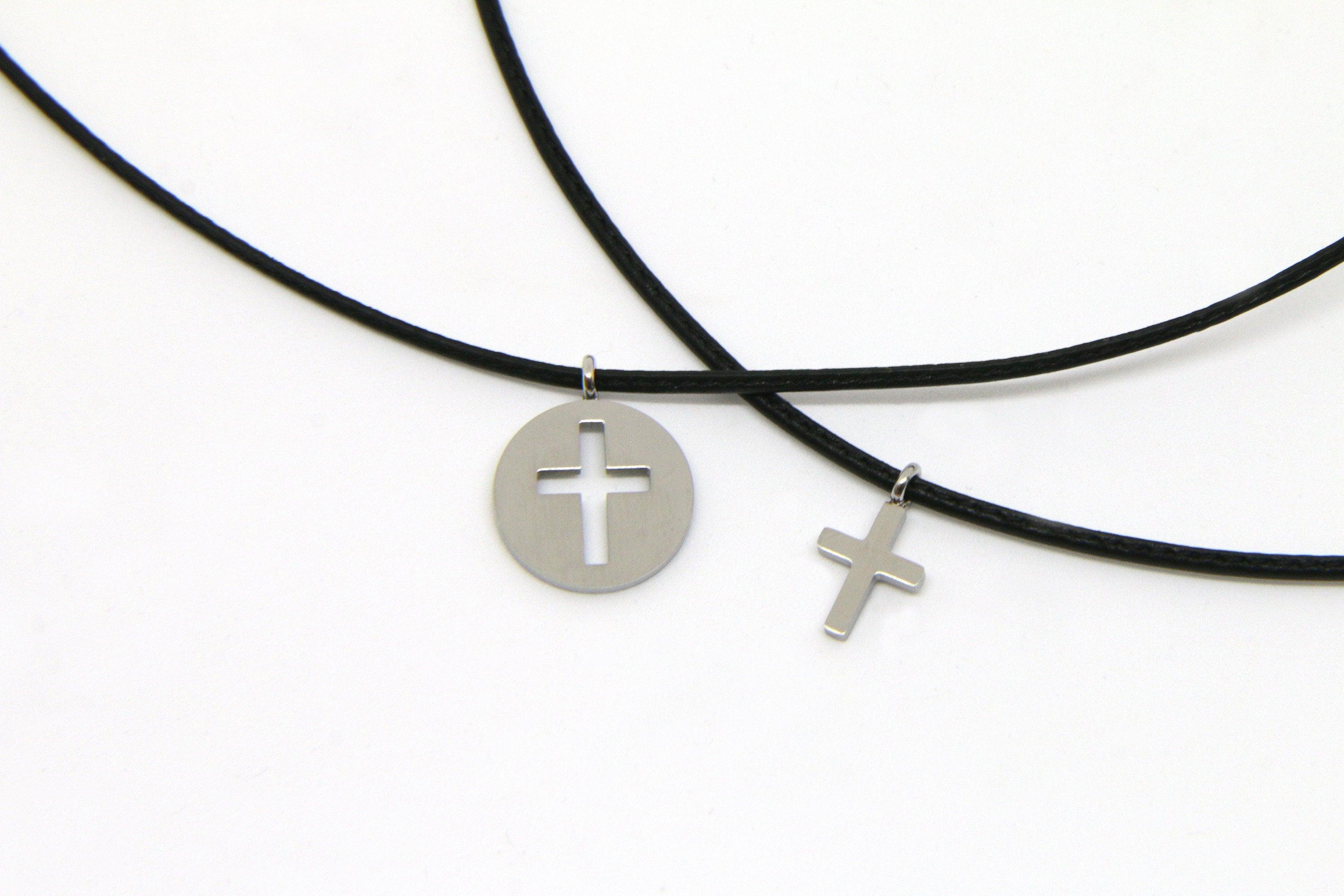 Thankgoods Friendship Jewelry Set Circle/Cross for 2 people who want to share their love in a very special way!