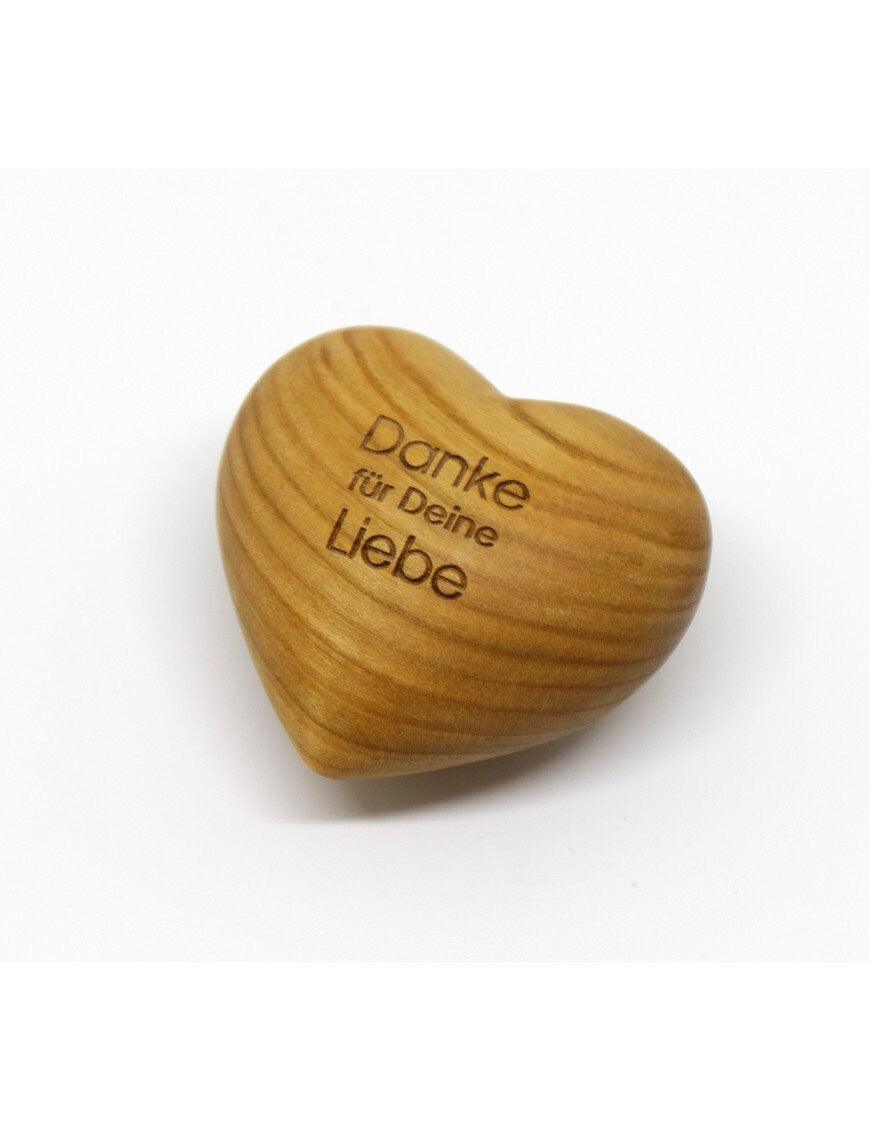 Thankgoods Wooden Heart Thank you for your love