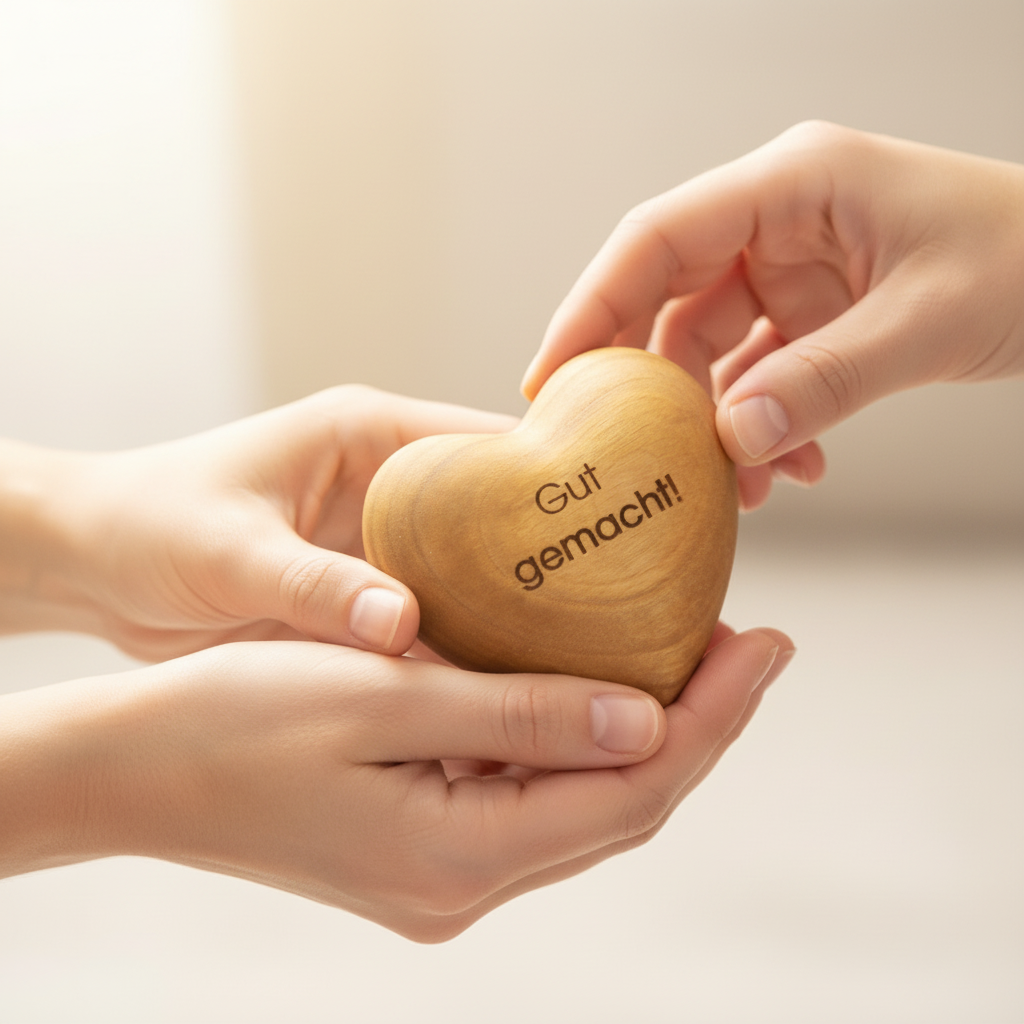 Thankgoods Wooden Heart Well done.