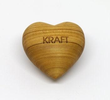 Thankgoods Wooden Heart KRAFT