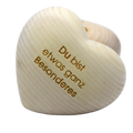 Thankgoods Zirben-Holzherz Handschmeichler Du bist etwas ganz Besonderes