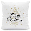 Bedrucktes Kissen mit Motiv im Weihnachtsbaum Design