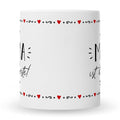 Bedruckte Tasse mit Spruch Mama ist die Beste!