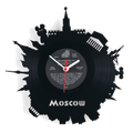 Schallplattenuhr Moscow