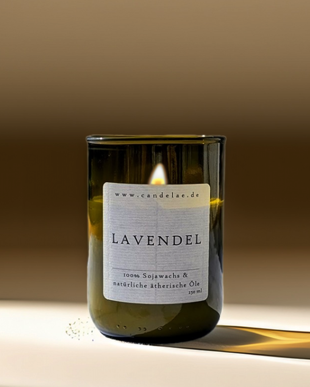 Lavender Scented Candle - Natural Soy Wax Candle for Pure Relaxation