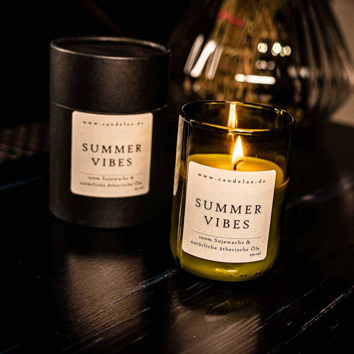 Summer Vibes Scented Candle – Soy Wax Candle with Summer Scents