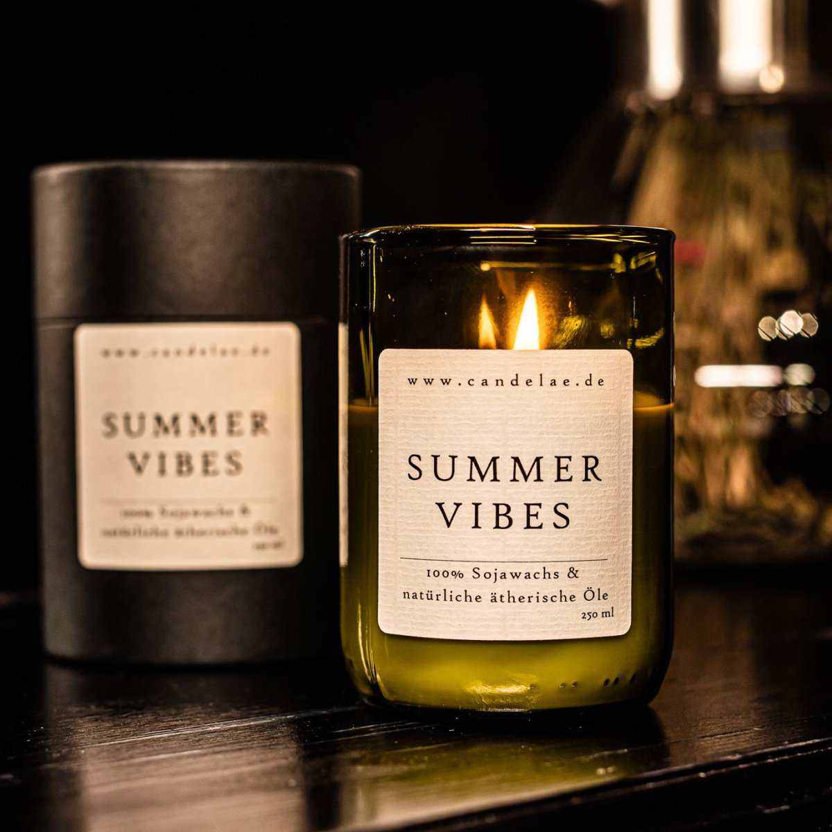 Summer Vibes Scented Candle – Soy Wax Candle with Summer Scents