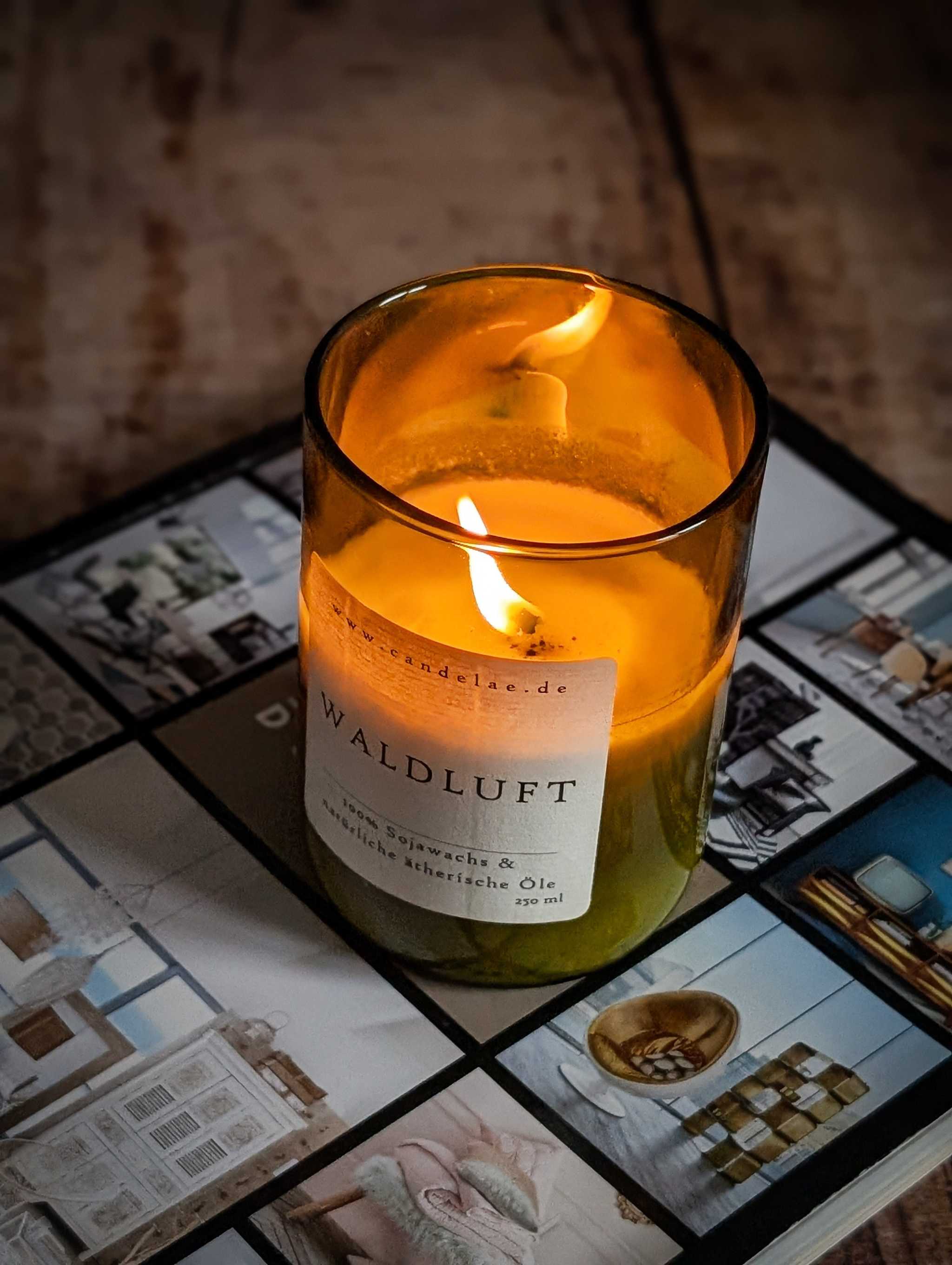 Forest Air Scented Candle - Soy Wax Candle with Fresh Forest Scent