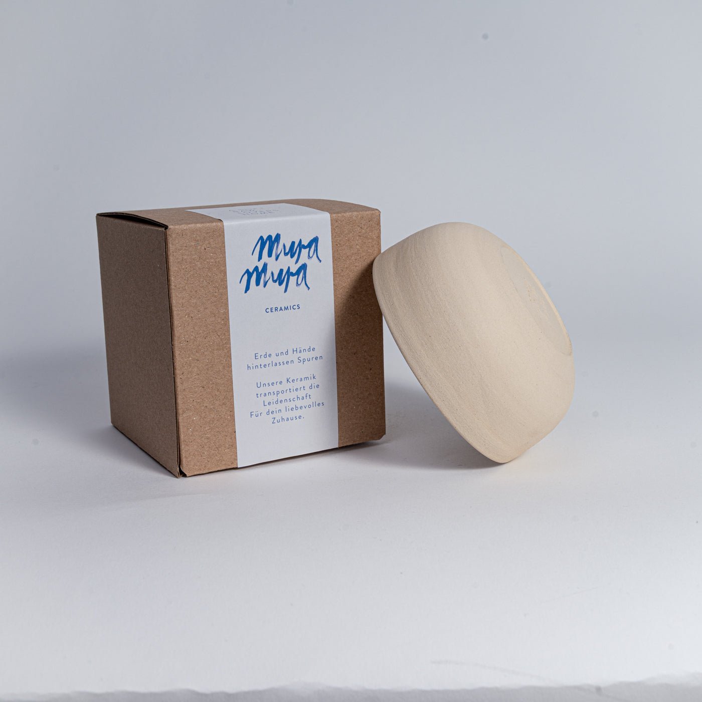 KUMO Cappuccino beige | handgemachte Tasse