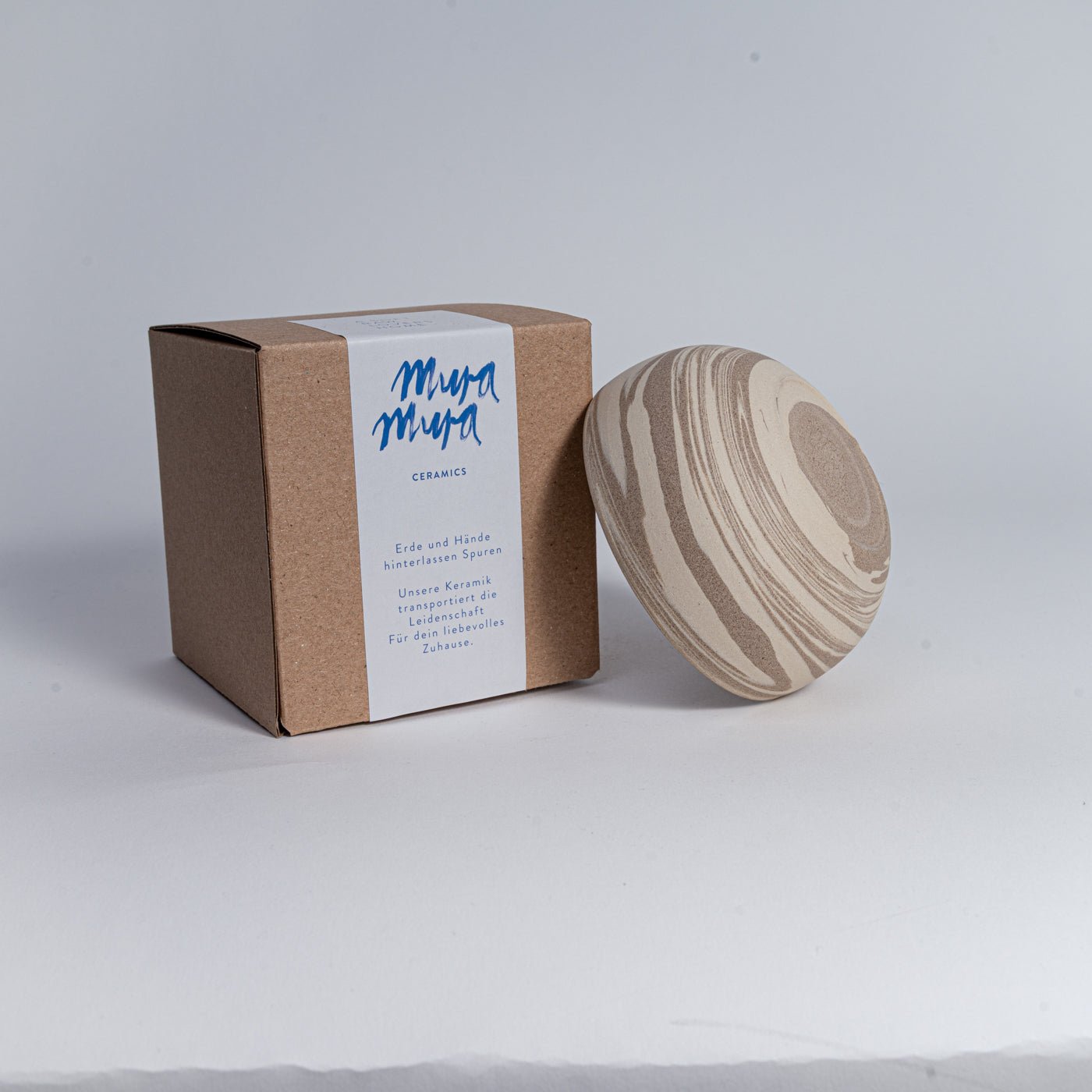 KUMO Cappuccino mixed clay | handgemachte Tasse
