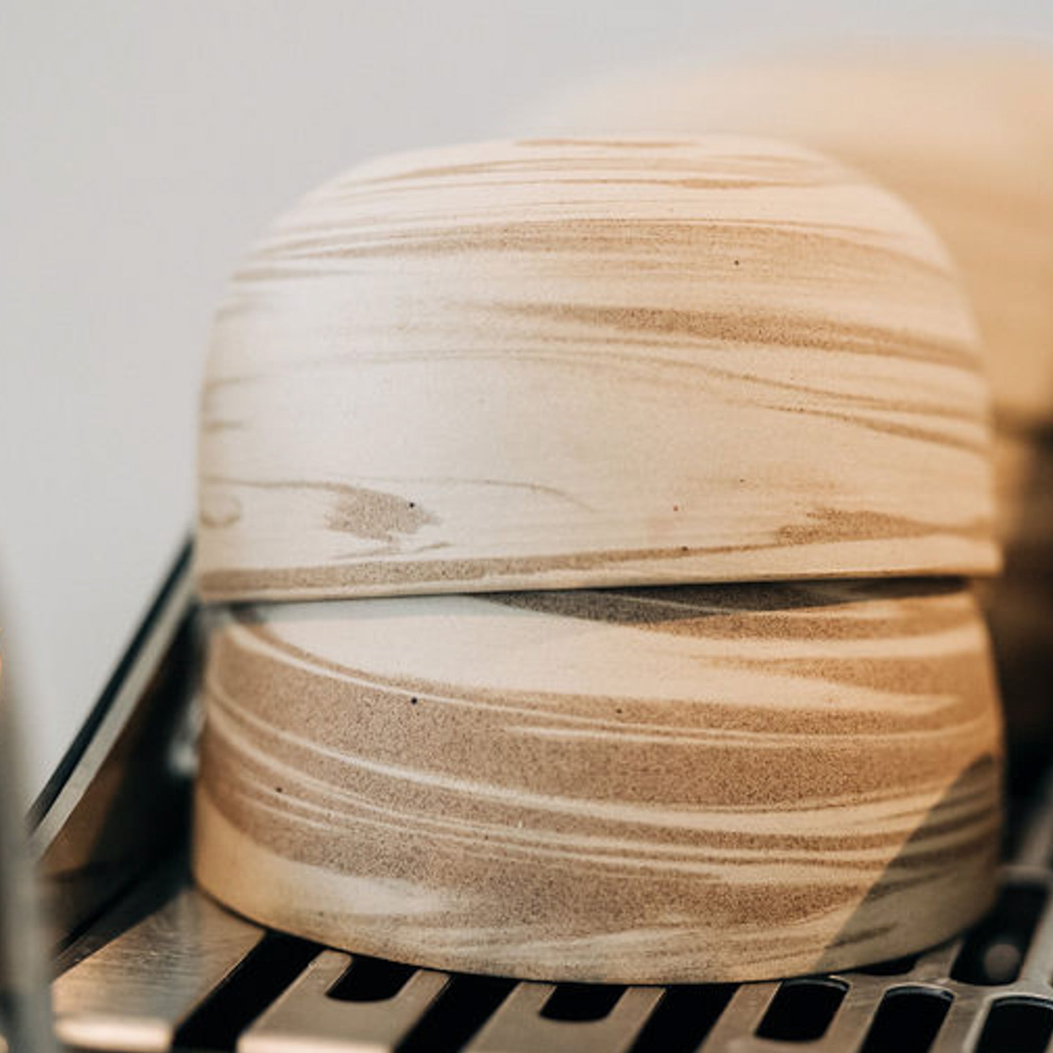 KUMO Cappuccino mixed clay | handgemachte Tasse