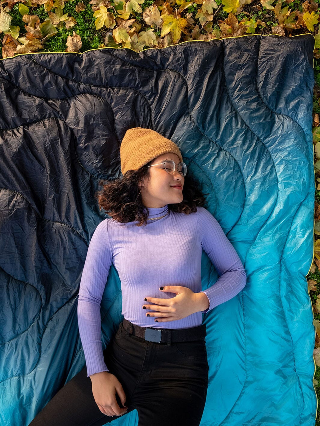 DÄCKE Outdoor Decke – Ultraleicht, wasserabweisend, für Camping & Vanlife