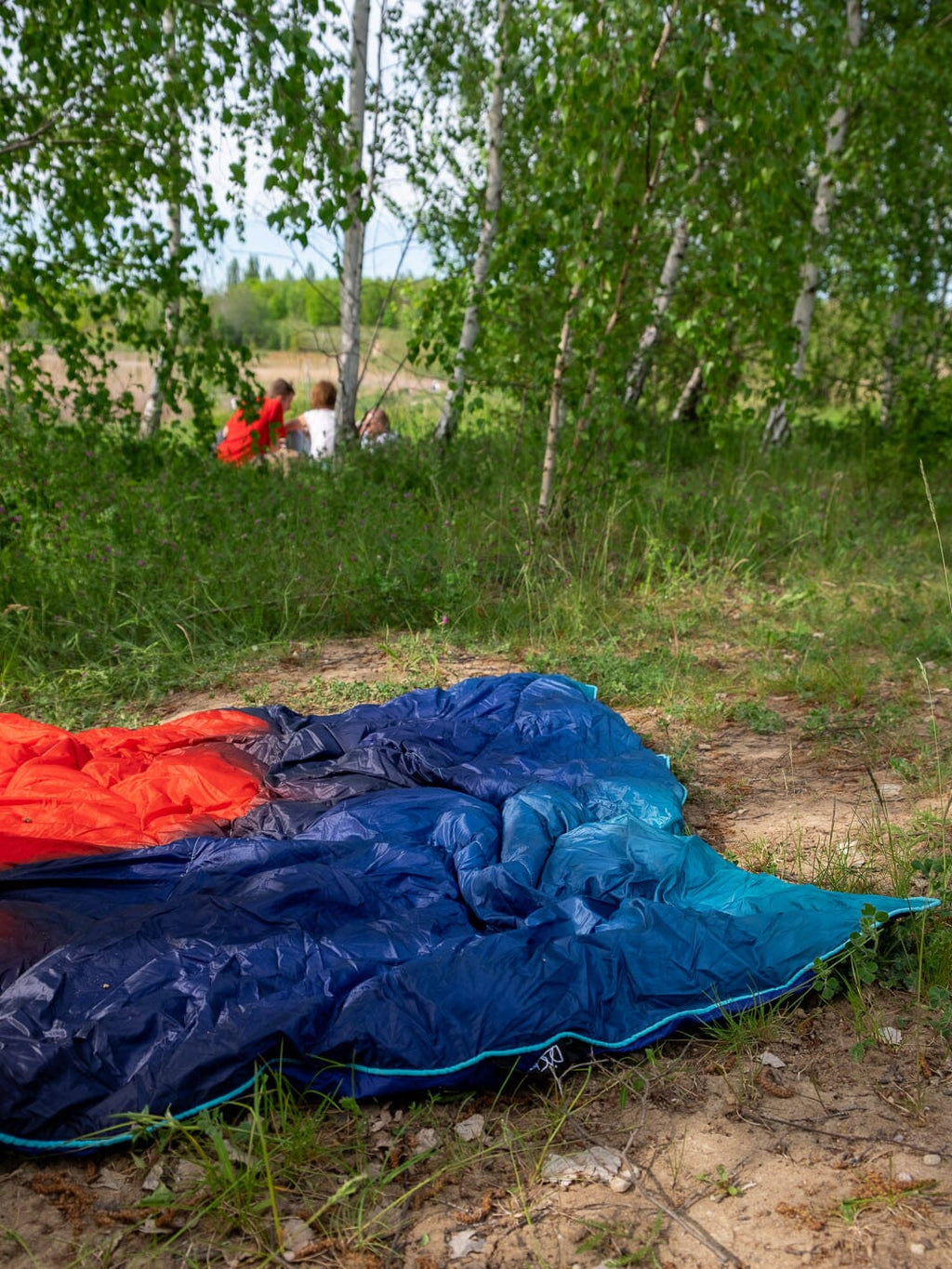 DÄCKE Outdoor Decke – Ultraleicht, wasserabweisend, für Camping & Vanlife