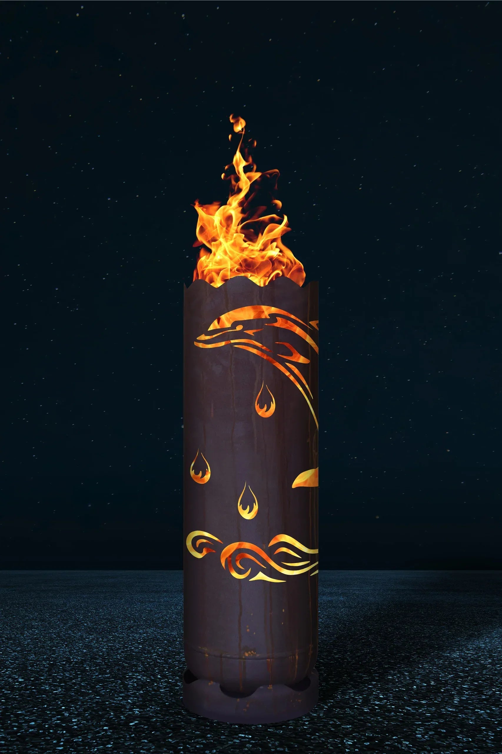 Feuertonne "Delphin 1" - feuertonnen.org