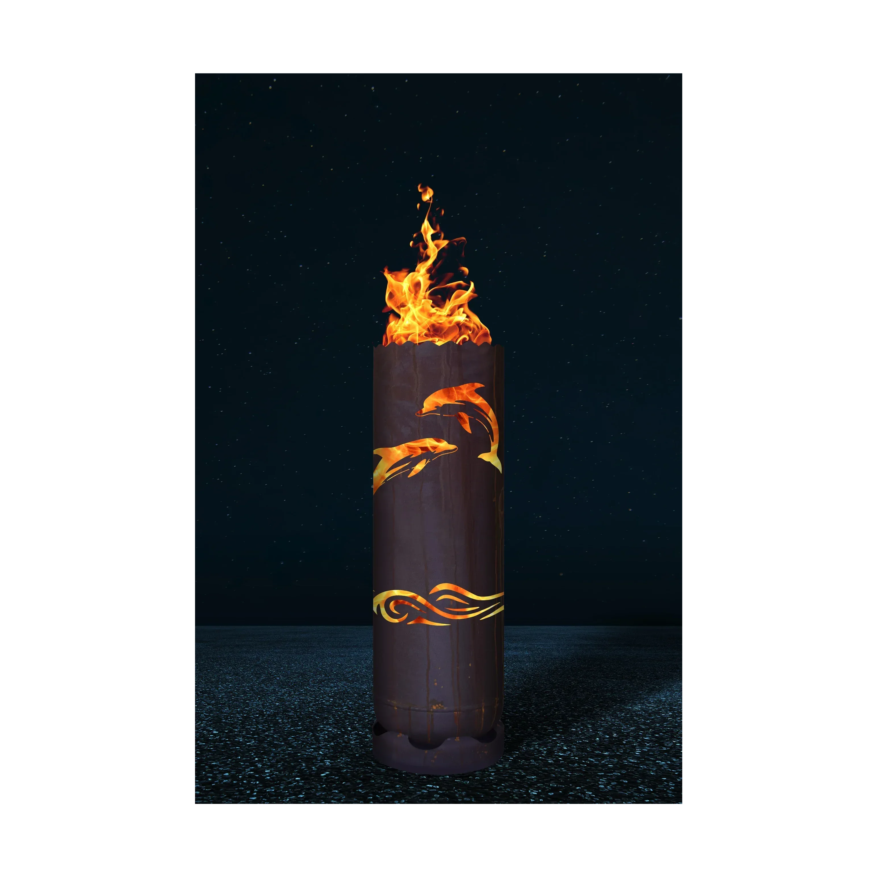 Fire barrel "Dolphin 2"