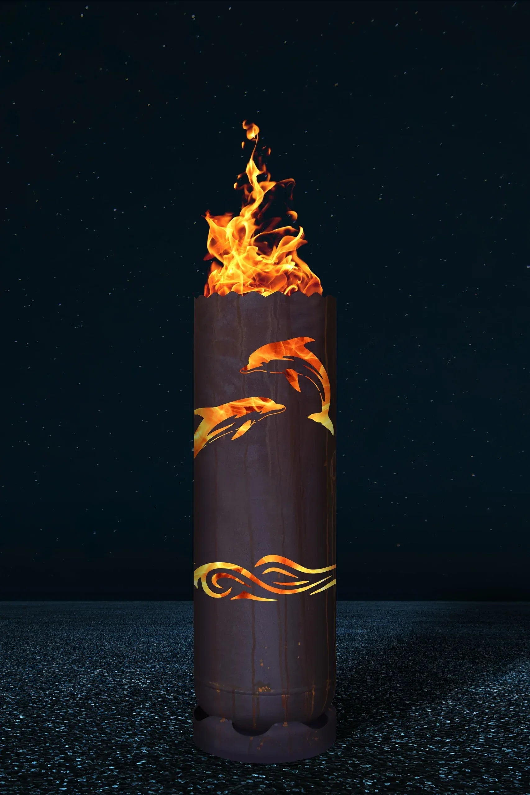 Feuertonne "Delphin 2" - feuertonnen.org