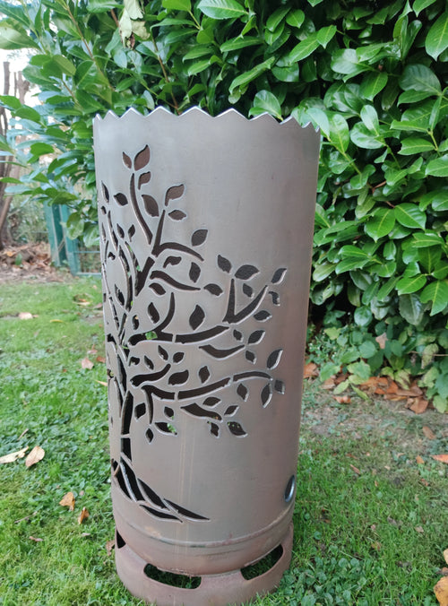 Dropslik Feuertonne "Baum" - feuertonnen.org