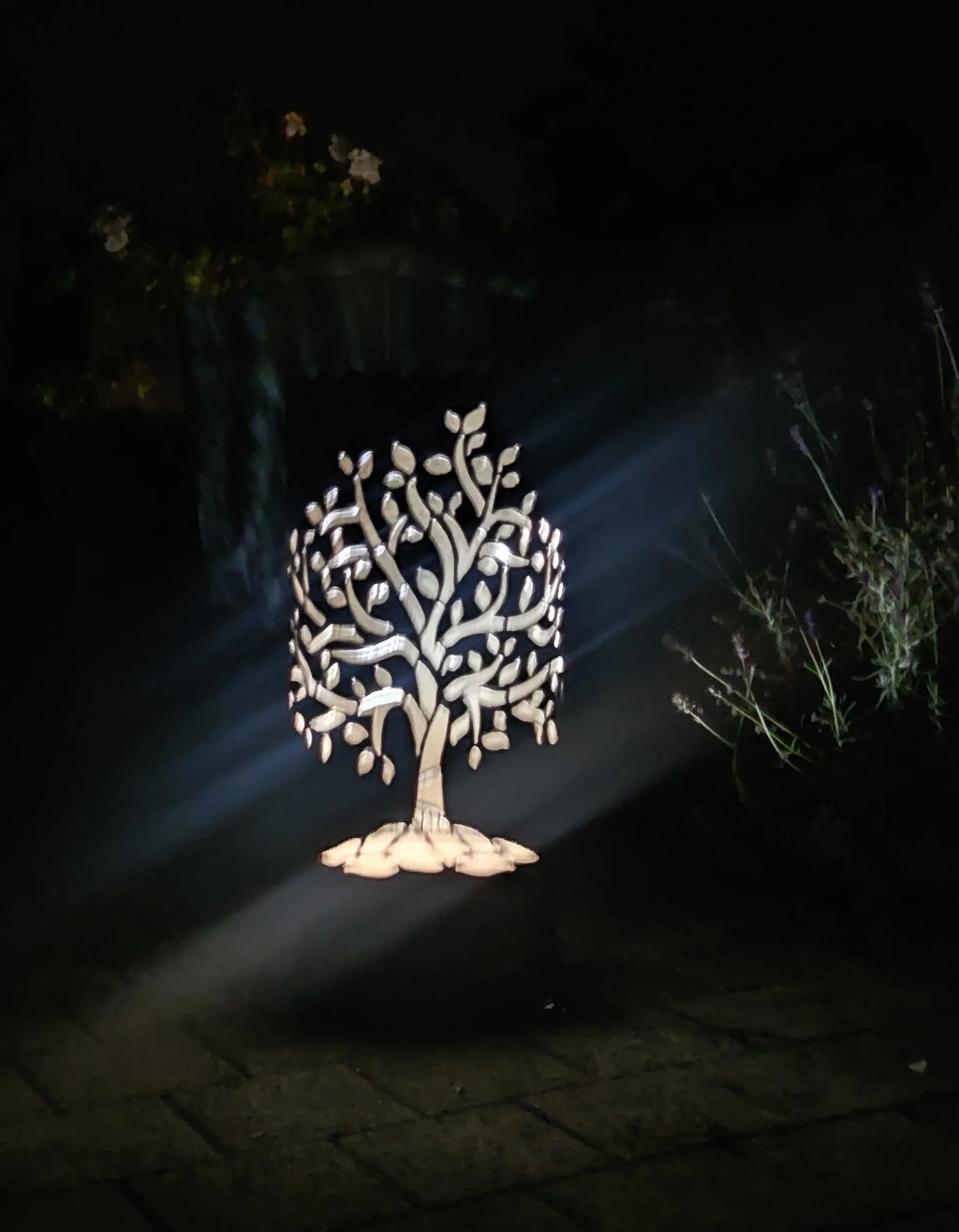 Dropslik Feuertonne "Baum" - feuertonnen.org