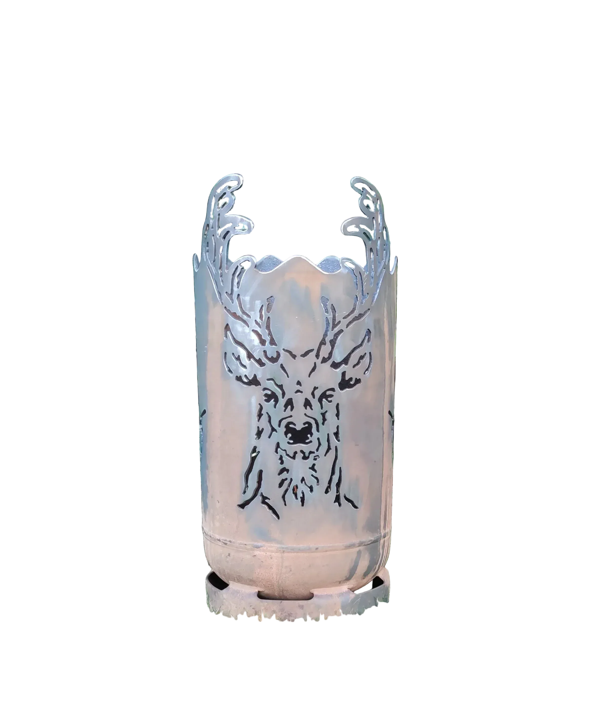 Dropslik Feuertonne "Hirsch" - feuertonnen.org