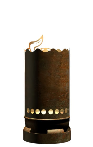 Dropslik Feuertonne Stier exklusiv Design - feuertonnen.org