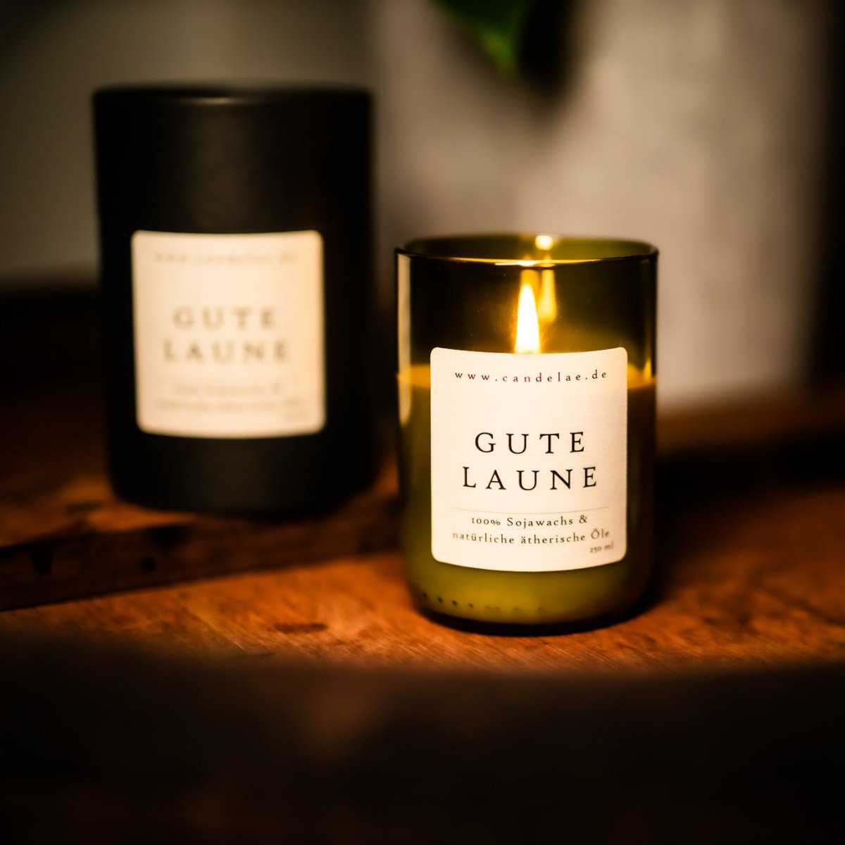 Good Mood Scented Candle – Soy Wax Candle with Fresh Citrus Notes