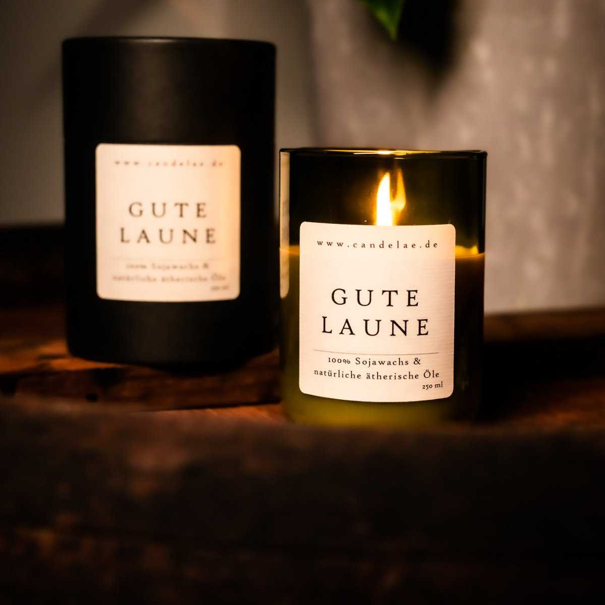 Good Mood Scented Candle – Soy Wax Candle with Fresh Citrus Notes