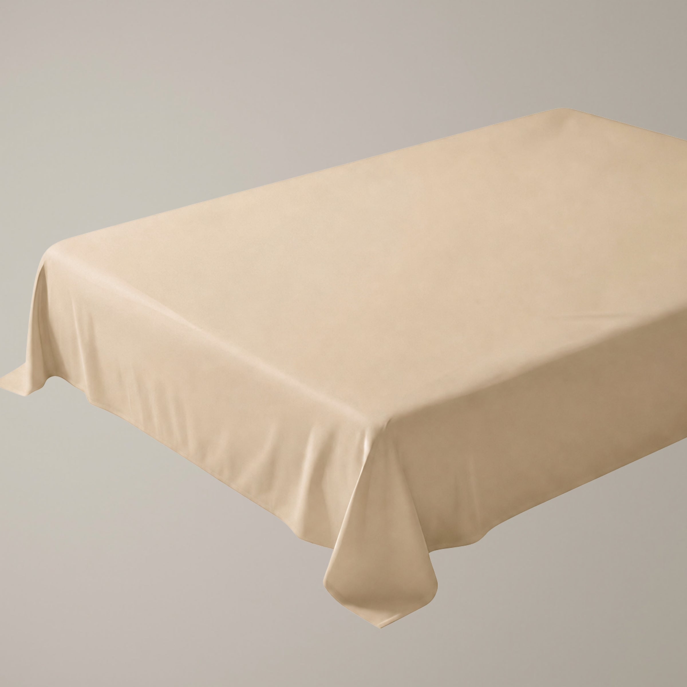 Luxe Baumwolle Satin Bettlaken