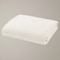 Waffelmuster Baumwolle Piqué Tagesdecke