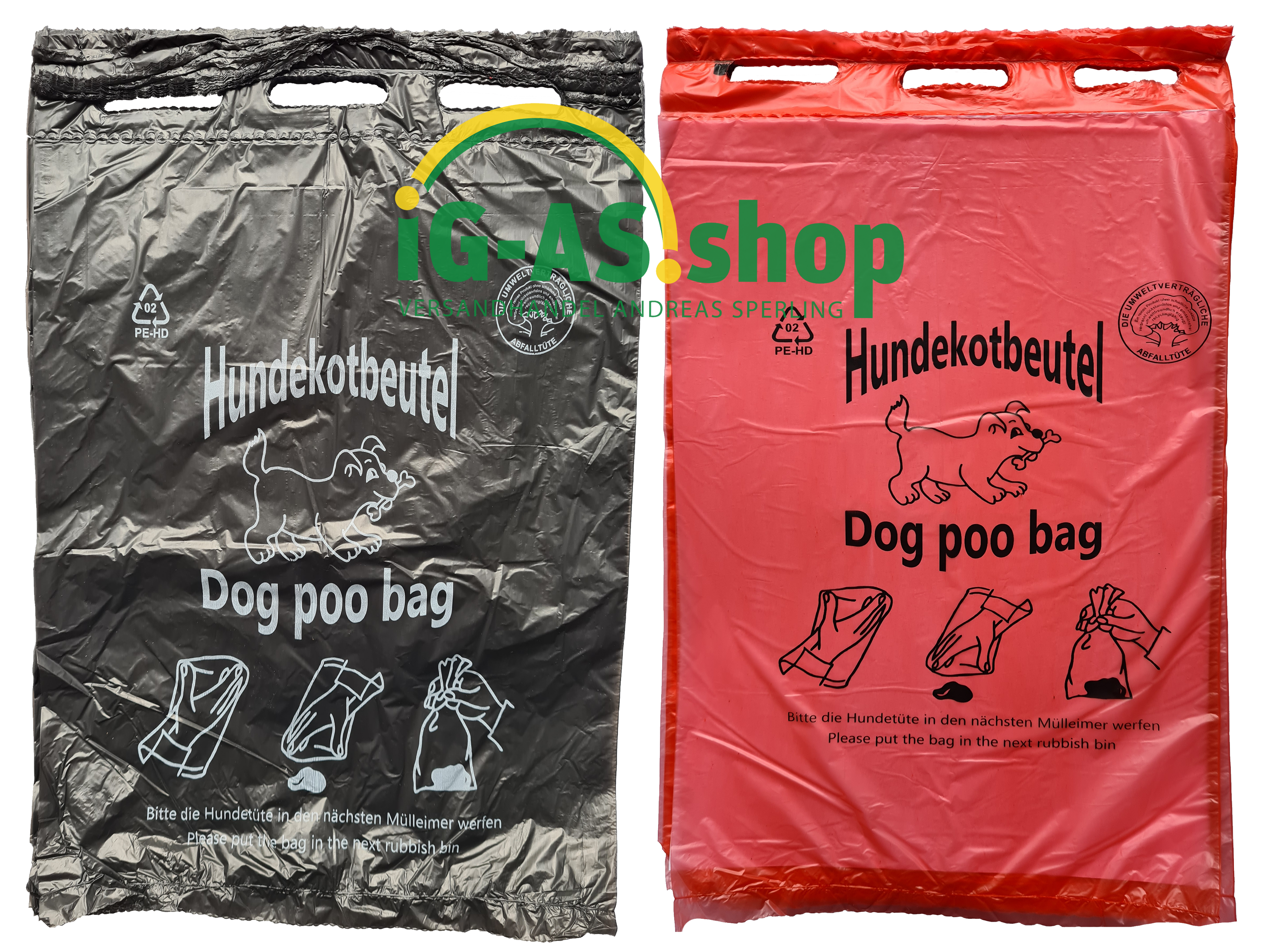 Hundekotbeutel 20x32+3cm