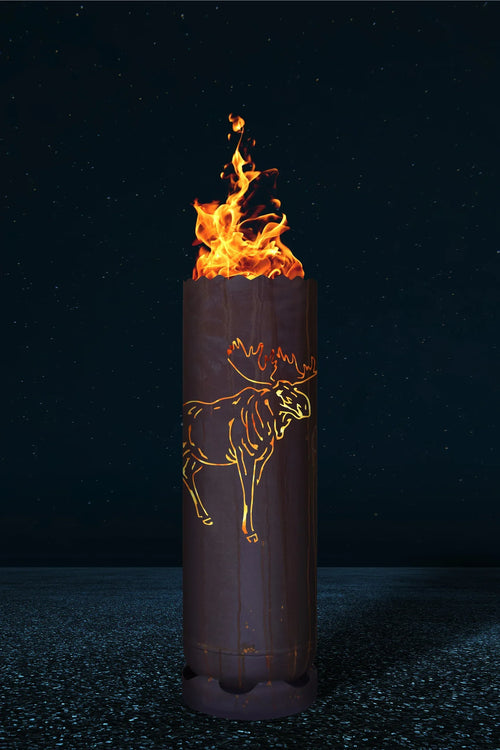 Feuertonne "Elch" - feuertonnen.org