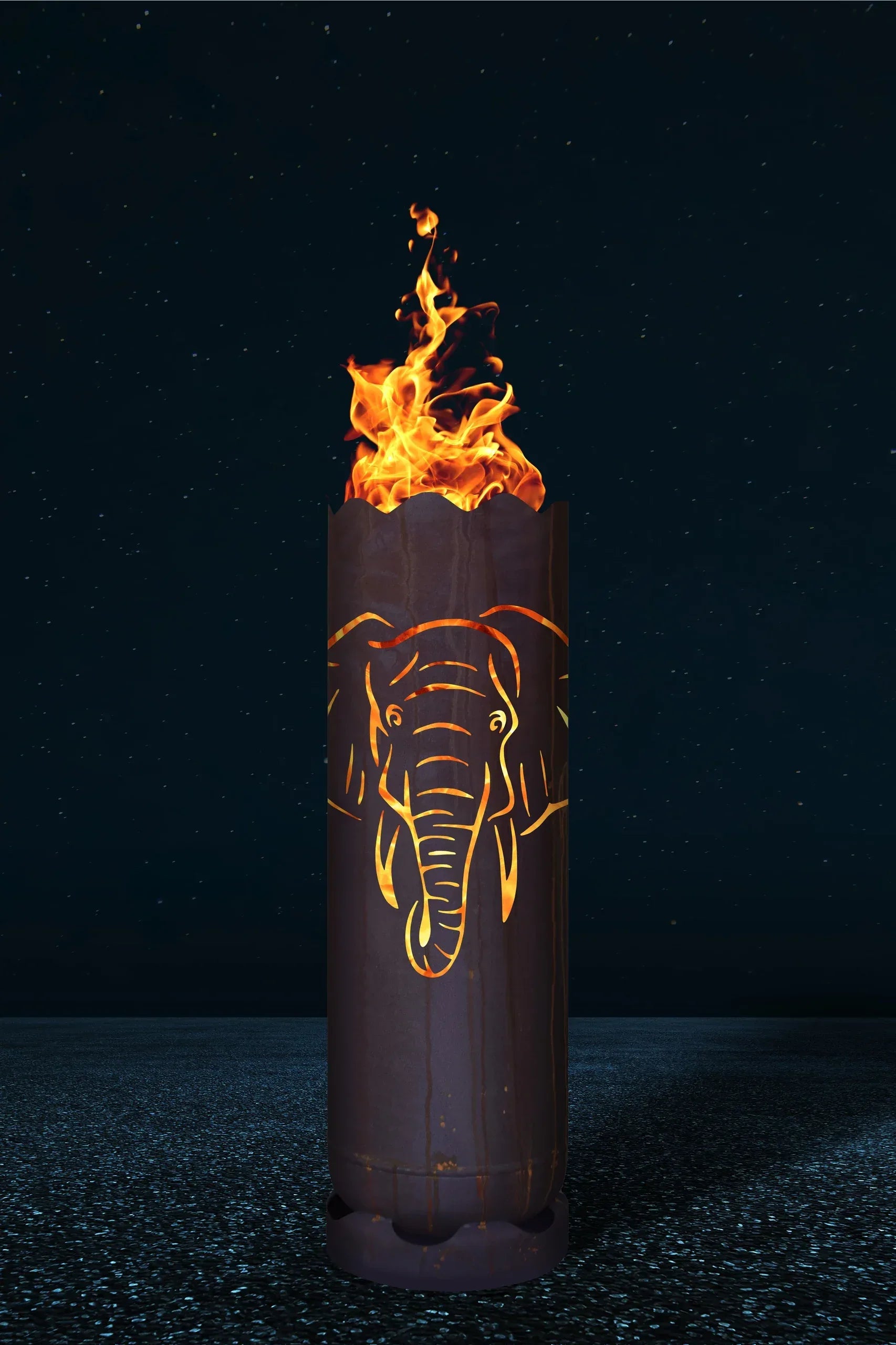 Feuertonne "Elefant" - feuertonnen.org