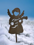 Engel mit Gitarre als Stecker