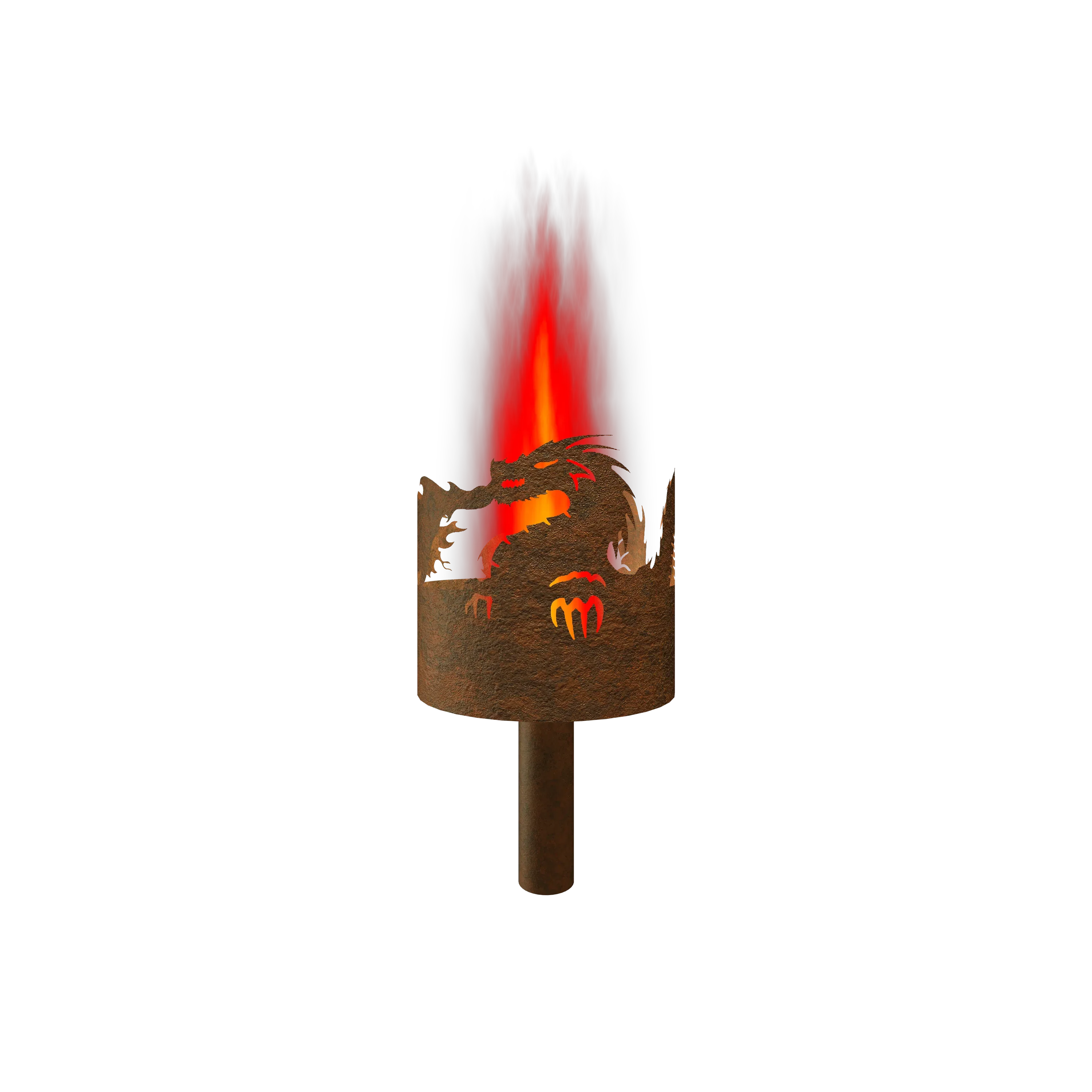 Gartenfackel Feuerdrache - feuertonnen.org