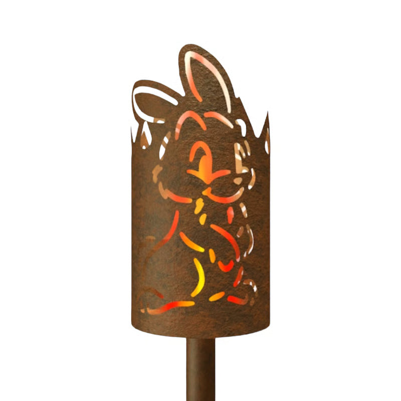 Gartenfackel Hase - feuertonnen.org