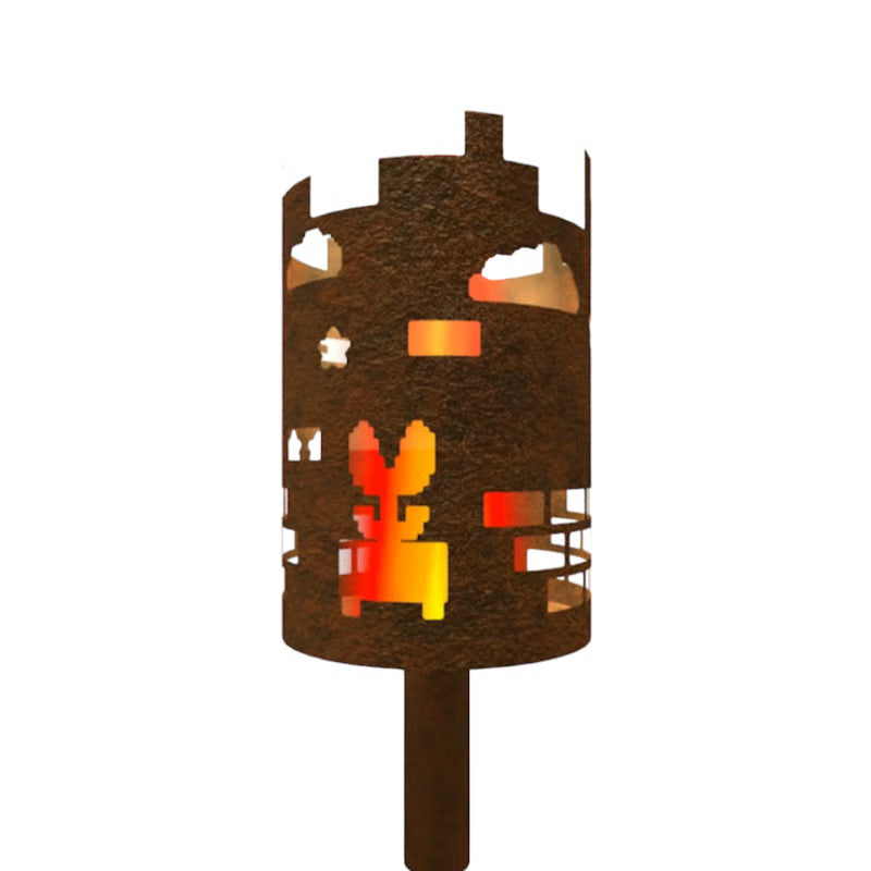 Gartenfackel Retro Game - feuertonnen.org