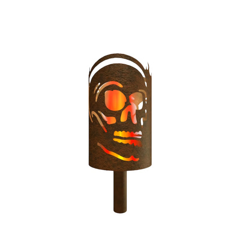 Gartenfackel Skull - feuertonnen.org
