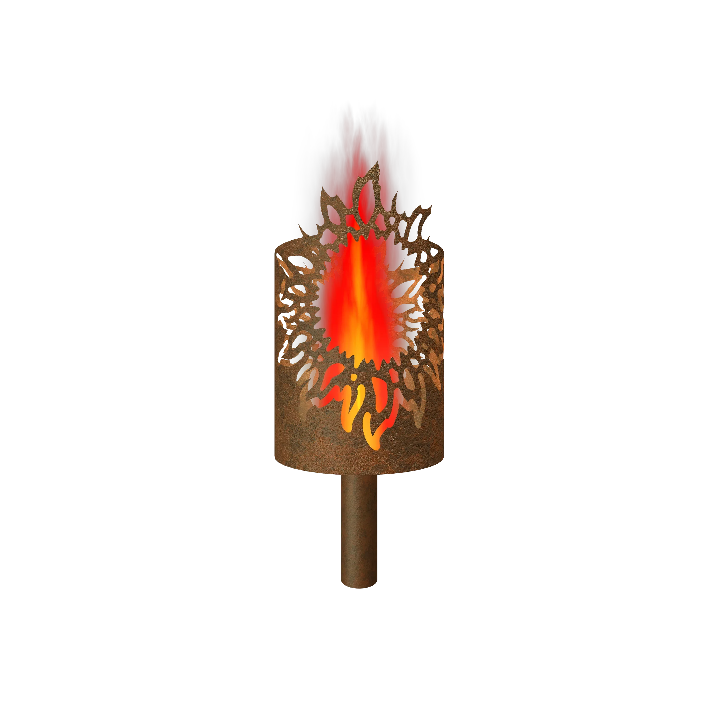 Gartenfackel Sonne - feuertonnen.org